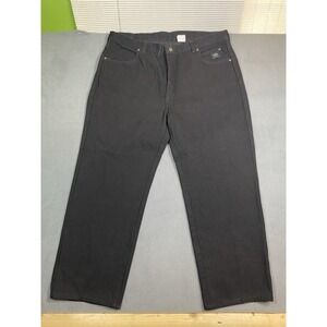 Harley Davidson Black Denim Jeans Men's 38x27 Measured Crisp Vintage StraightLeg